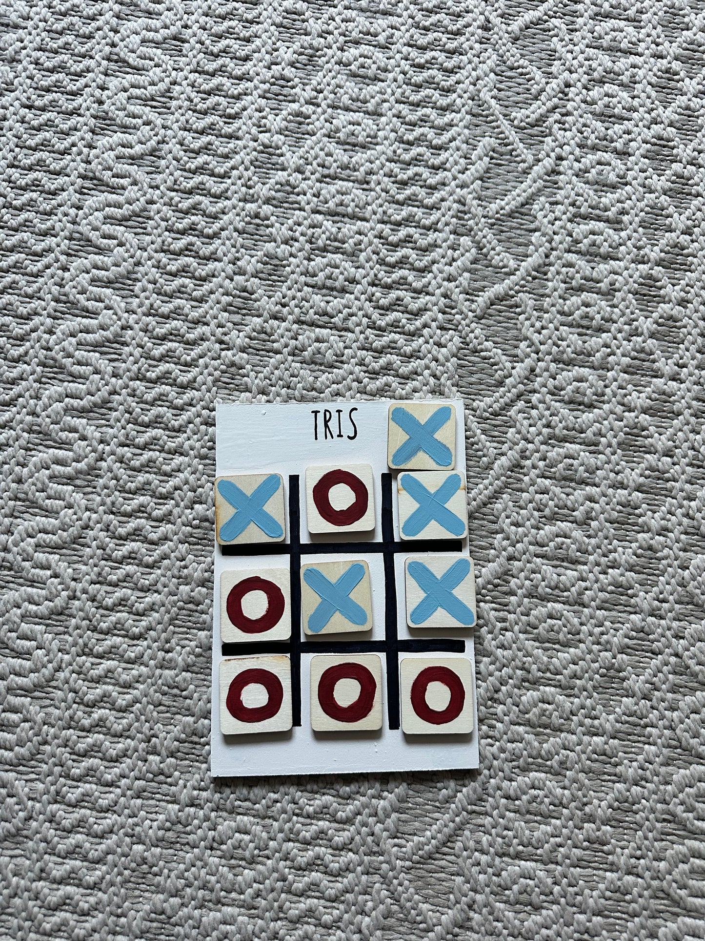 Tavoletta Magnetica del Tris – Gioco Educativo Artigianale per Bambini