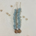 Catenelle porta ciuccio in mussola  con elastico