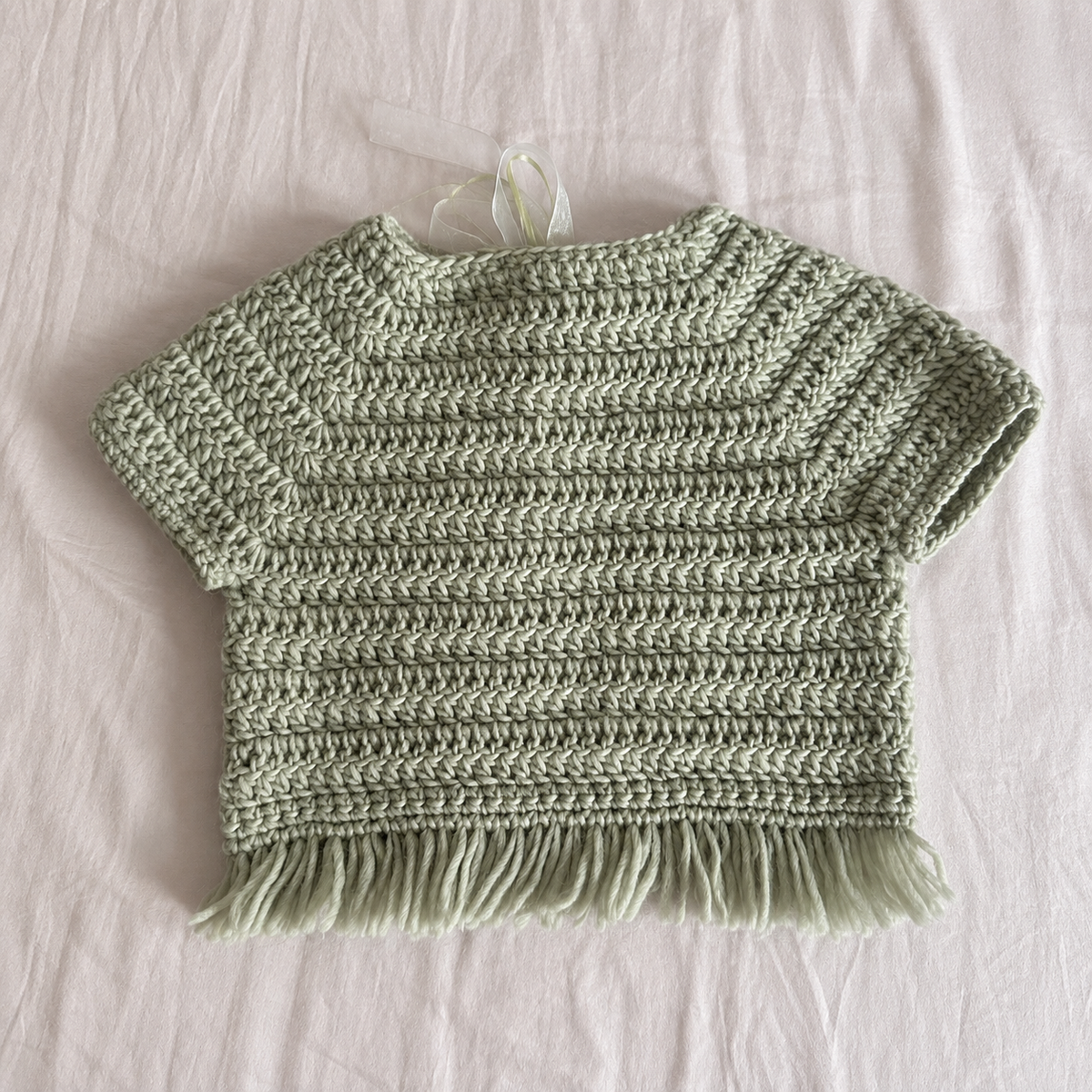Gilet Salvia all’Uncinetto