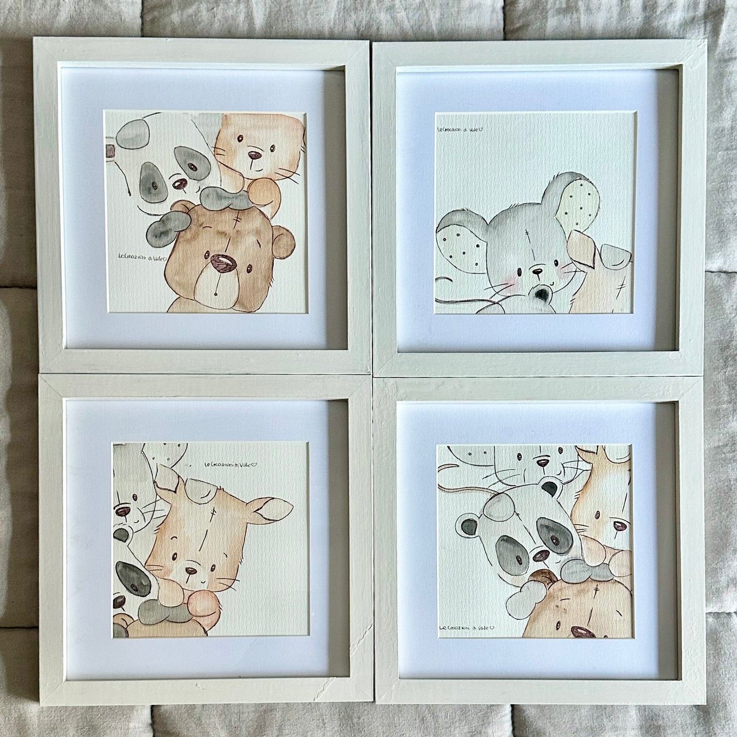 Set illustrato per bambini