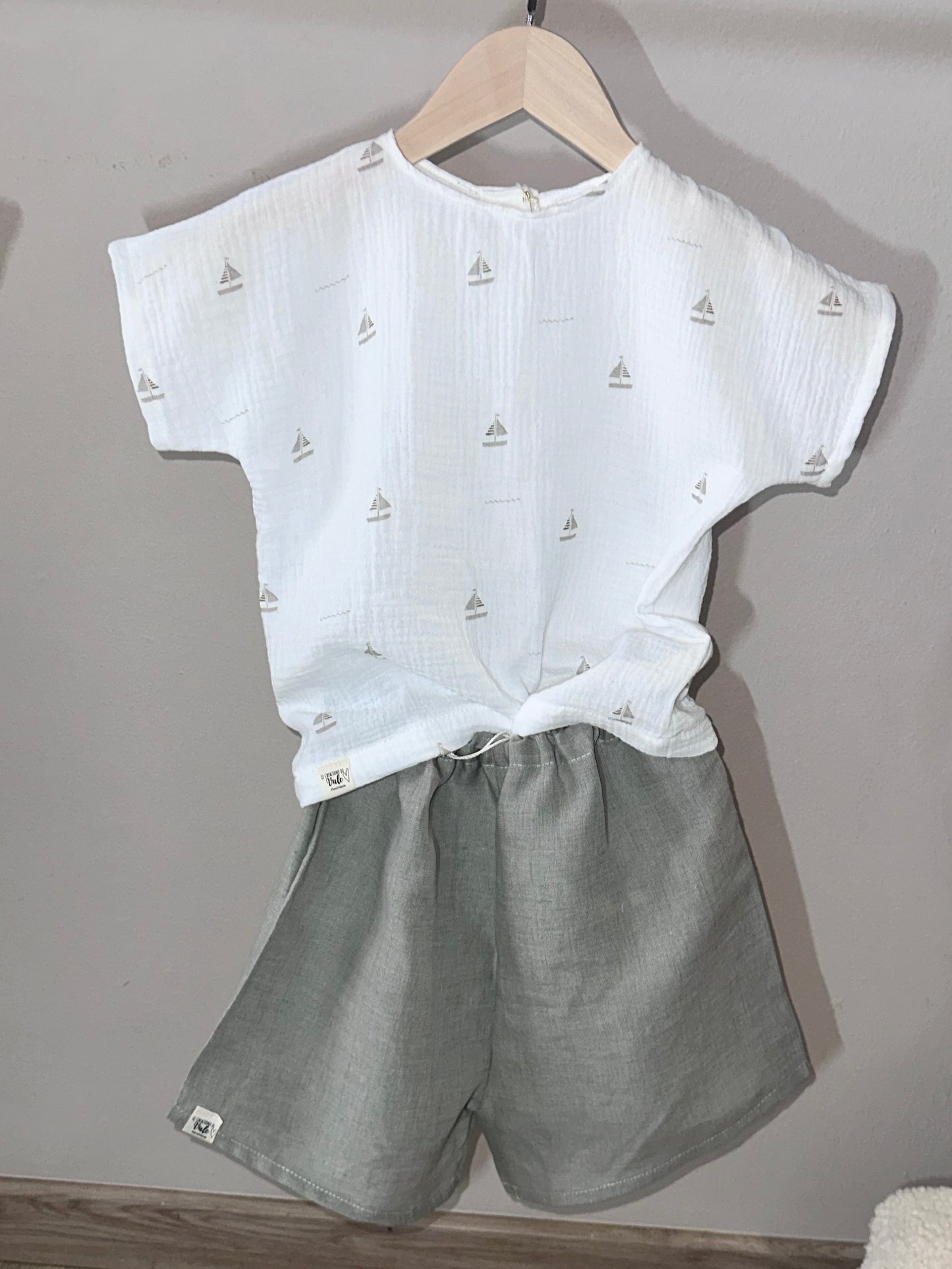 Maglia maniche corte Bimbo 3mesi/6anni