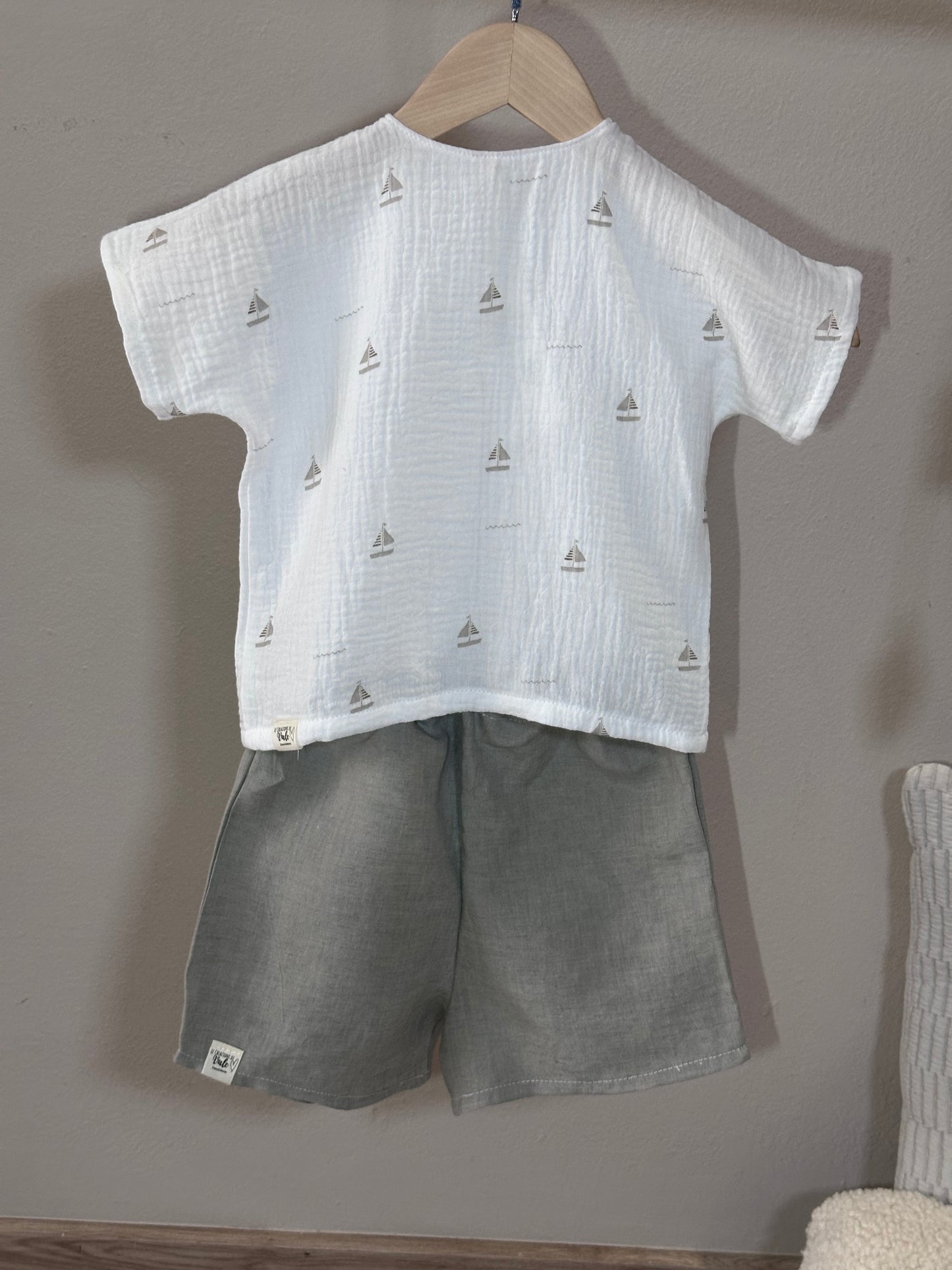 Maglia maniche corte Bimbo 3mesi/6anni
