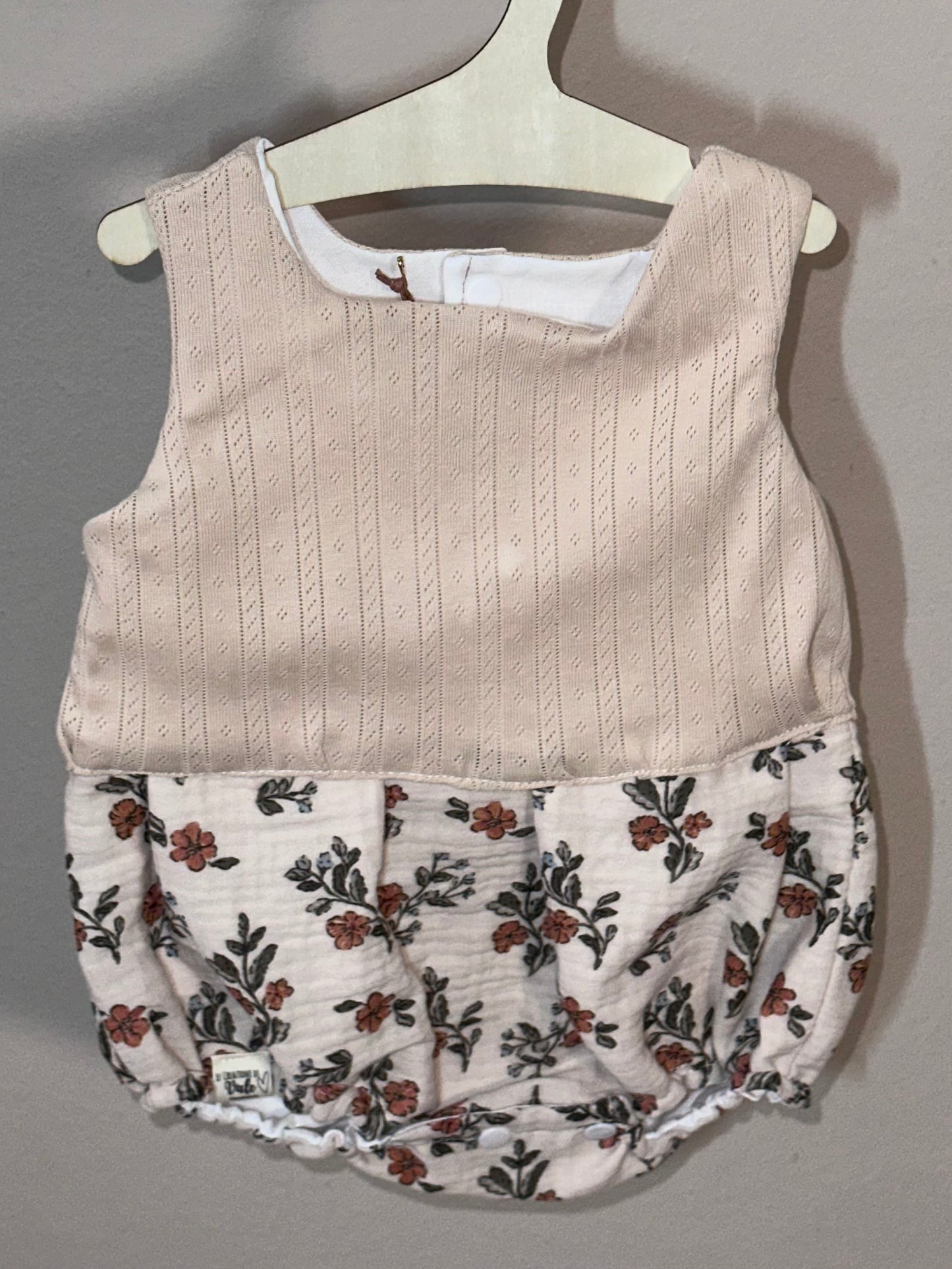Pagliaccetto in cotone bimba