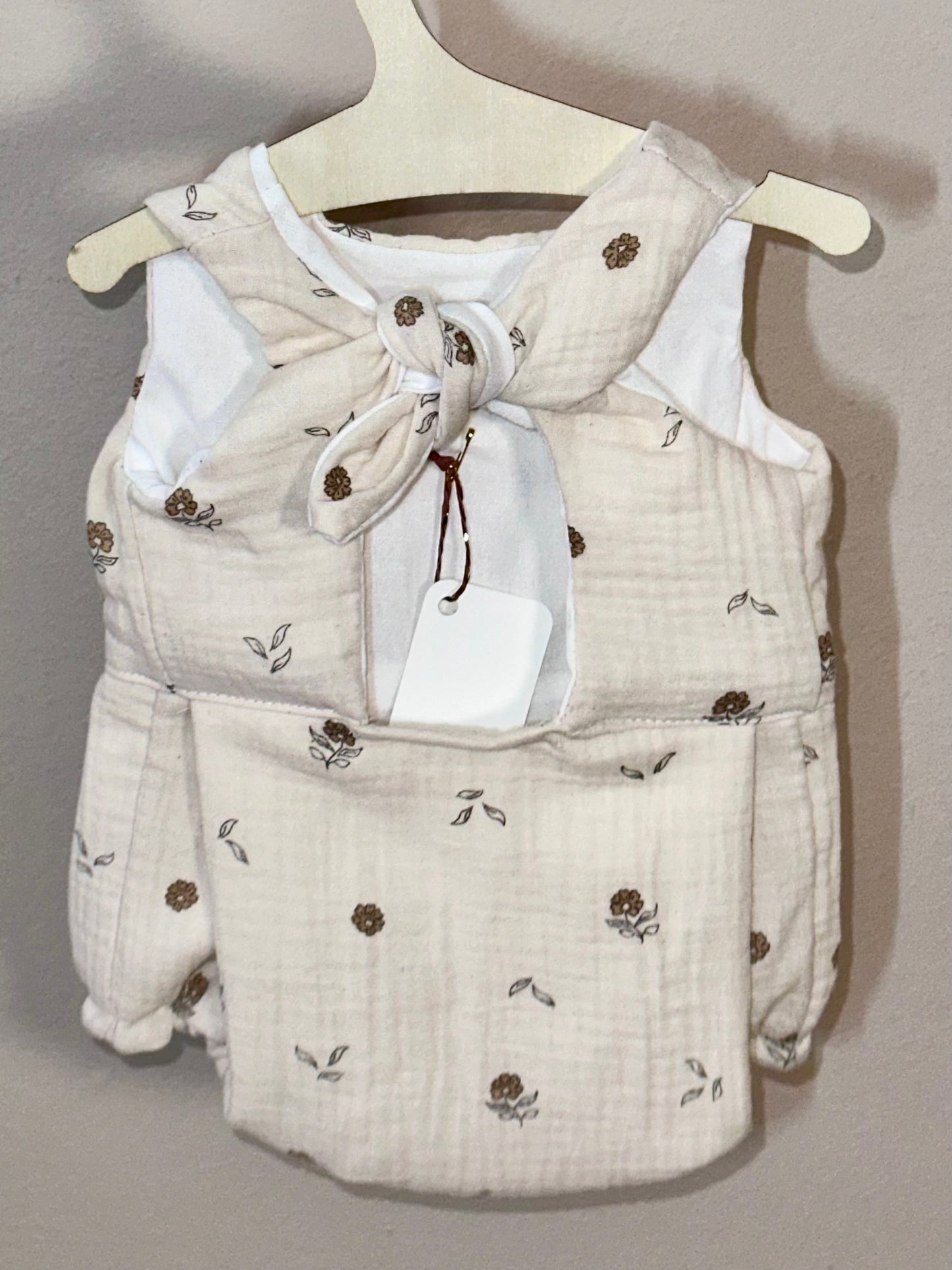 Pagliaccetto in cotone bimba