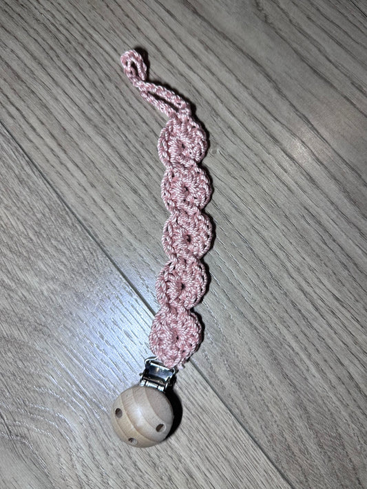 Catenella portaciuccio artigianale all’uncinetto